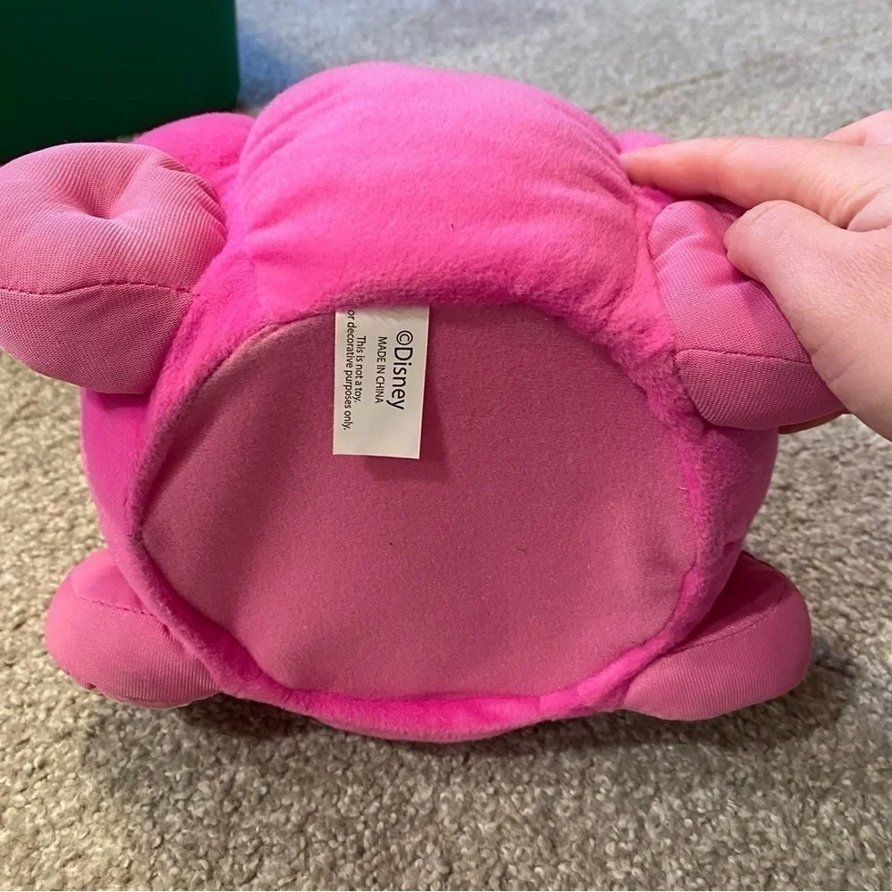 Disney Princess Carriage Plush Basket Pink Easter Halloween  Cinderella Ariel